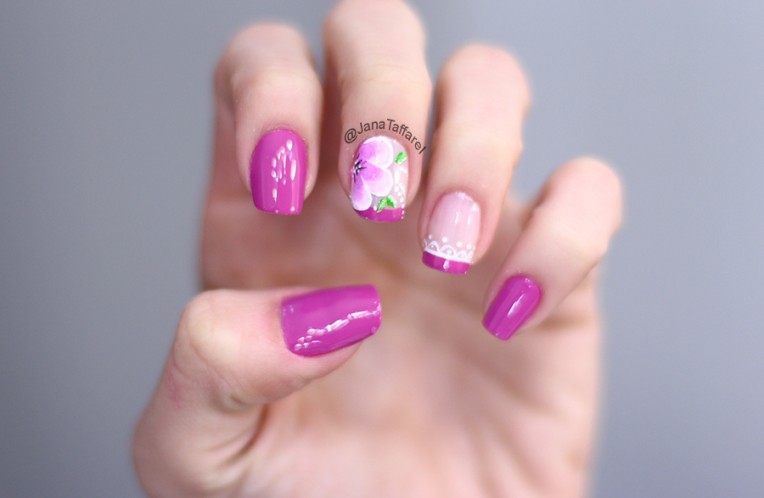 1.1-unhas decoradas flor carga dupka com renda